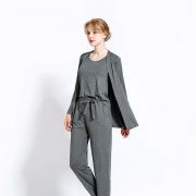 Loungewear Grey 3 Piece PJ Set