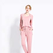 Loungewear Light Pink 3 Piece PJ Set